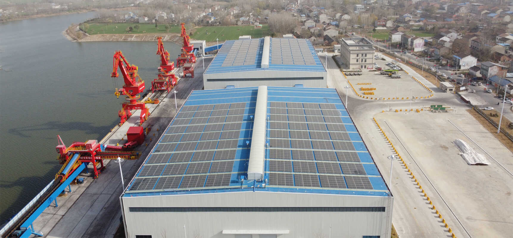 Industrial and commercial solar energy system