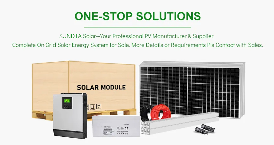 Solar Portable Generator Panels Energy System