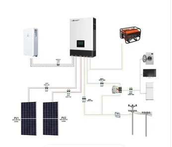 ip65 3 Phase Smart Dual Output On Grid Hybrid Solar Inverter