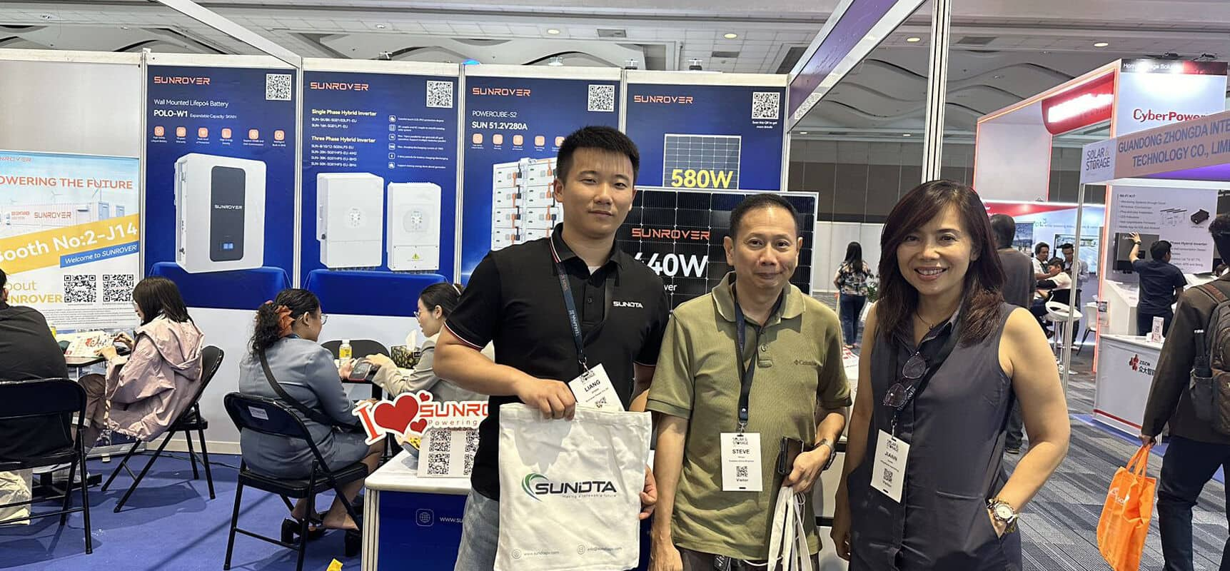 SUNDTA participated in the Philippines SOLAR & STORAGE LIVE2024 photovoltaic energy exhibition